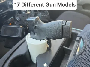 Cup Holder Gun Holster