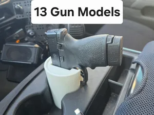 Cup Holder Gun Holster