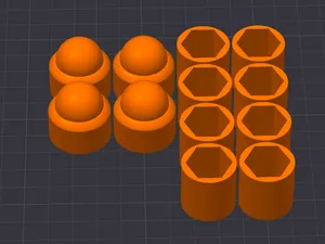Kugoo F1 Pro Max заглушки болтов комплект
