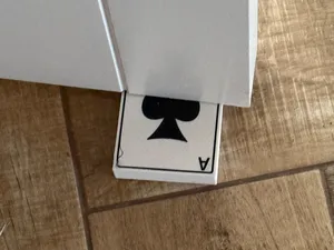Ace of spades door stop