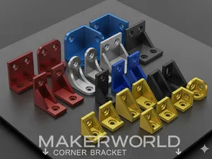 Corner Bracket System for 2020 & 2040 Aluminum