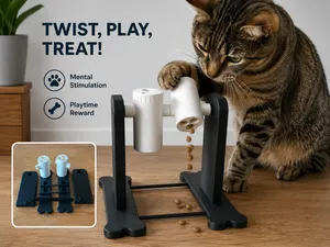 Katzen Snackwippe "Miezomat" Leckerli Spielzeug