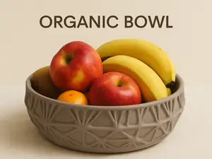 Organic Bowl – Modern Decorative Container