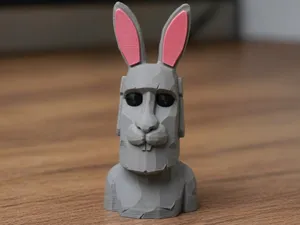 Easter - Moai Easter Bunny