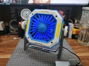 机甲风桌面风扇套件