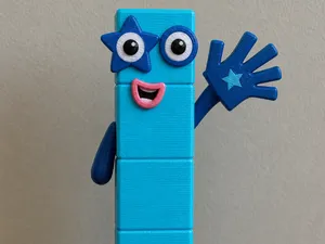 Numberblock Five from Numberblocks