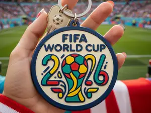 FIFA World Cup 2026 Keychain - Multicolor Fan Gear