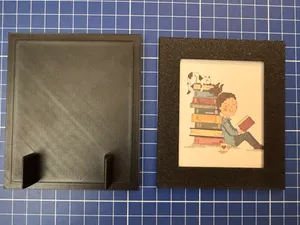 Cross Stitch Frame with Snap on Back