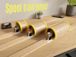 Spool Train Tunnel (Brio & LILLABO compatible)
