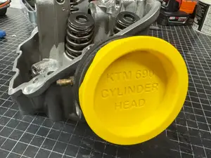 KTM 690 Cylinder Head Intake Maintenance Cap