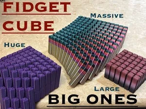 Rectilinear Fidget Cube (Big Ones)