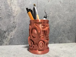 Steampunk Stiftehalter