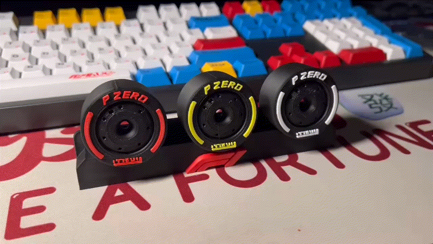 F1 tire ornaments display decorations-without AMS