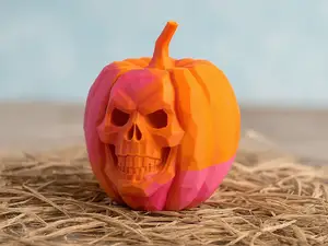 Der fluesternde Totenkopf-Kuerbis