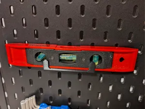 Skadis Halterung für Powerfix Wasserwage
