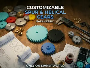 Customize Spur and Helical Gears!