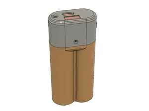 Powerbank 18650 x2