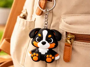 Porte-clé chien Bouvier Bernois