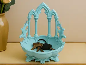 Gothic Arch Catchall Bowl Entryway Organizer