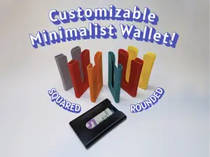 Front Pocket Wallet - Customizable|Slim|Minimalist