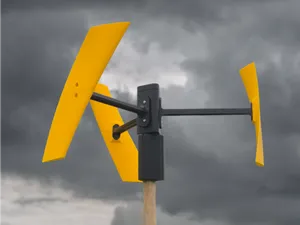 Helical Vertical Axis Wind Turbine