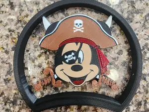 Pirate Mickey 5 Magnet Mickey Ears