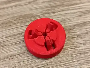 CD/DVD hub wheel