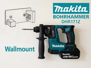 Makita Bohrhammer DHR171Z Wallmount
