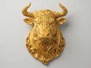 Taurus - Arte de pared (Colección del Zodíaco)
