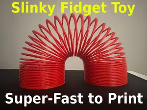 Fast-Printing Slinky Fidget Toy