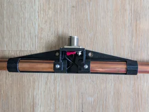 Dipole Bracket for 1/2 Inch Copper Pipe