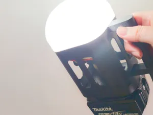 懐中電灯(車用ヘッドライトLED使用)