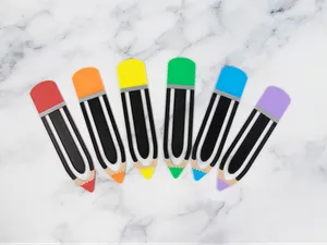 Colored Pencil Bookmark