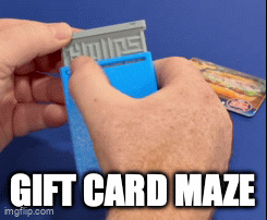 Gift Card Maze