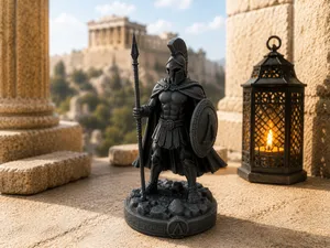 Ancient Greek Warrior – Spartan Hero Statue