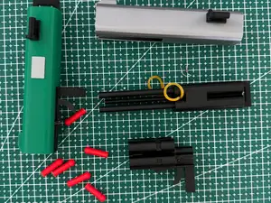 四联火箭筒玩具加子弹