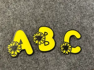 Sunflower Letters Wall Art Names A-Z