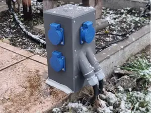 modular socket tower IP 44 for outdoors