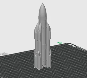 Booster rocket - space shuttle