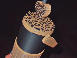 Skinny Cheetah Koozie