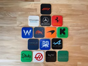 Formula 1 Coasters - Assorted