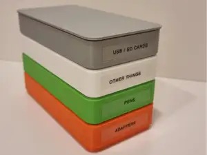 Stackable Desk Organizer for Small Items (Modular)