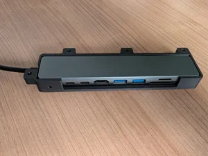 Bracket to mount 8 in 1 USB-C hub underneath desk