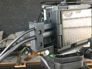 Sony ZVE10 HDMI & Type C Cable Clamp