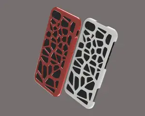 iPhone 8/SE Case - Support free voronoi designs (hard and soft versions)