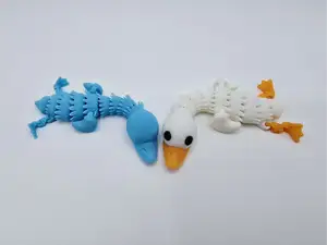 Silly Goose Flexi Pocket Pet Keychain