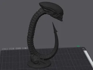 Alien Snake - Giger Inspired Statue - Fertility