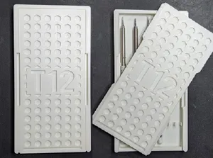 T12 Tips Case 10 Piece 1/3 Sliding Lid Stackable 