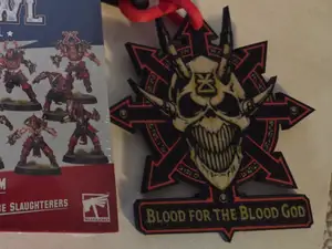 Khorne Blood for the blood god hype chain pendant!