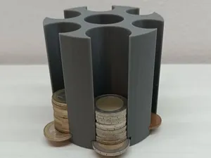 Coin organizer Euro